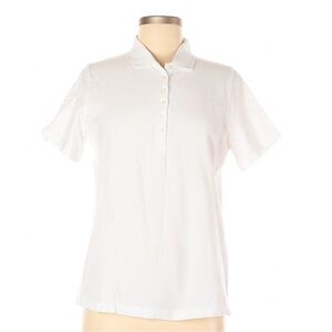 NWT Outer Banks White Ladies Excellent Quality Egyptian Cotton Polo XL